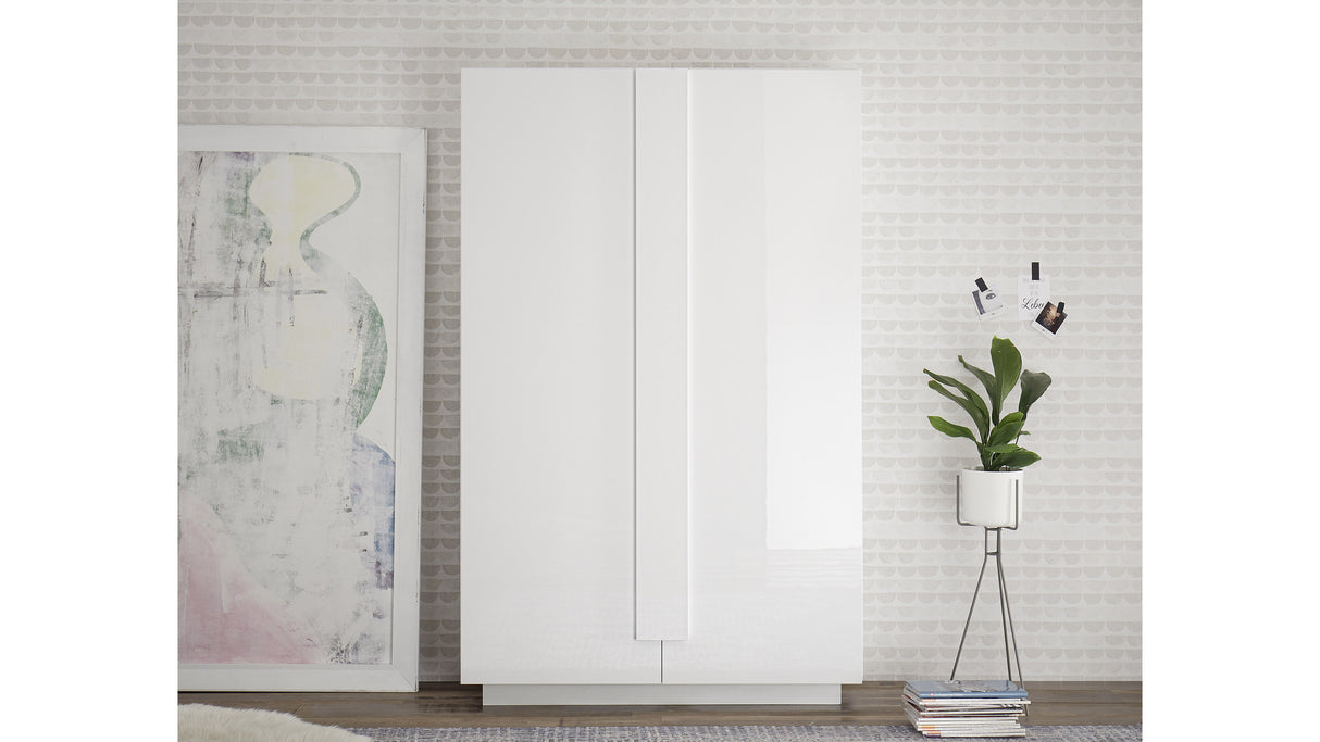 Colonna alta 2 ante bianco lucido KLARK