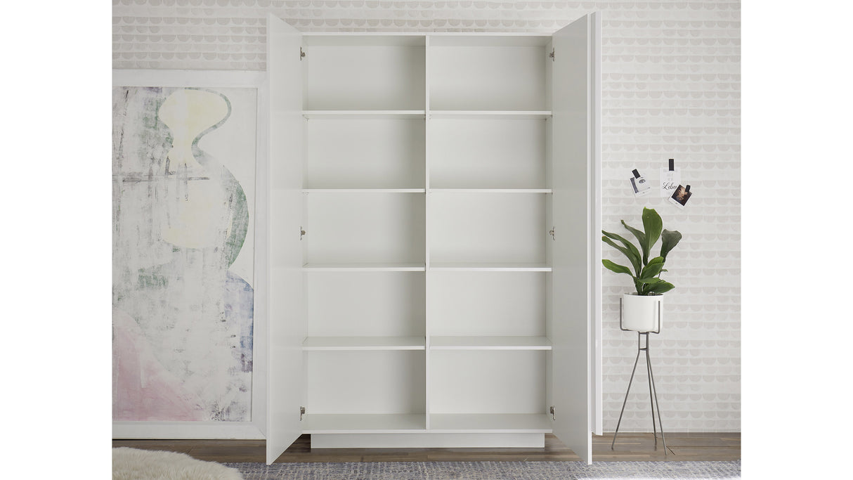 Colonna alta 2 ante bianco lucido KLARK