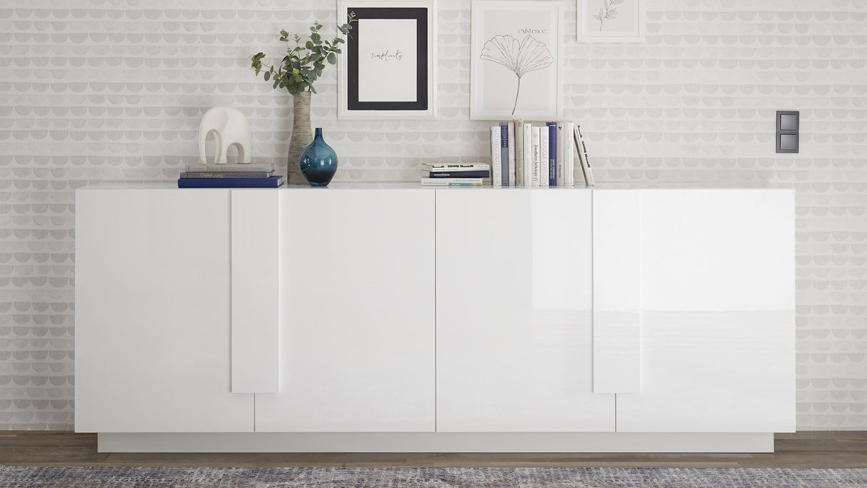 Madia 4 ante bianco lucido KLARK