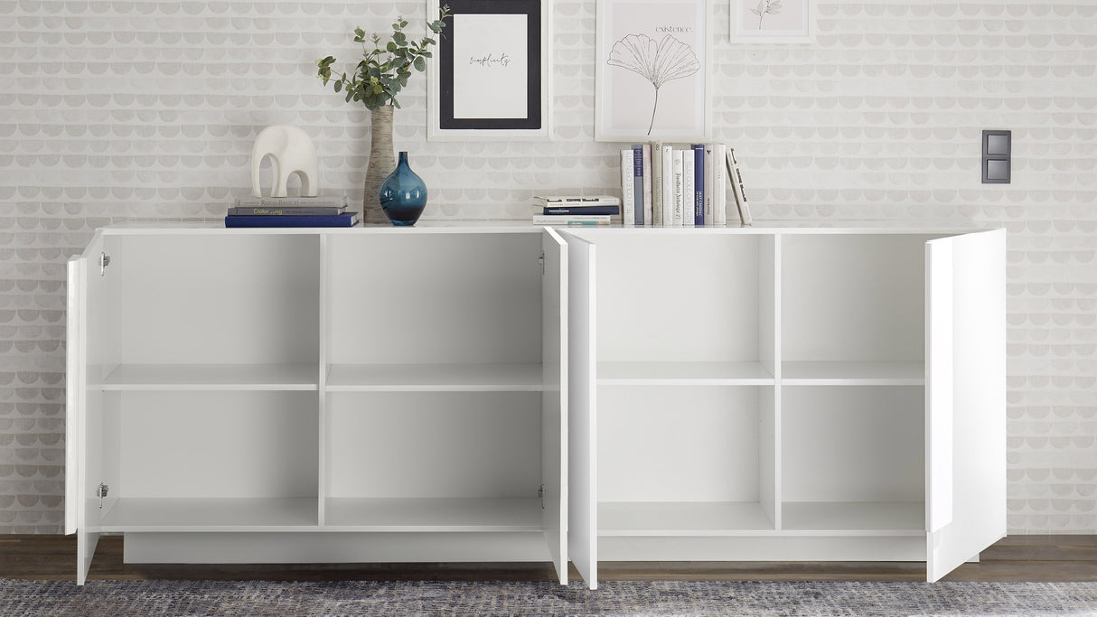 Madia 4 ante bianco lucido KLARK