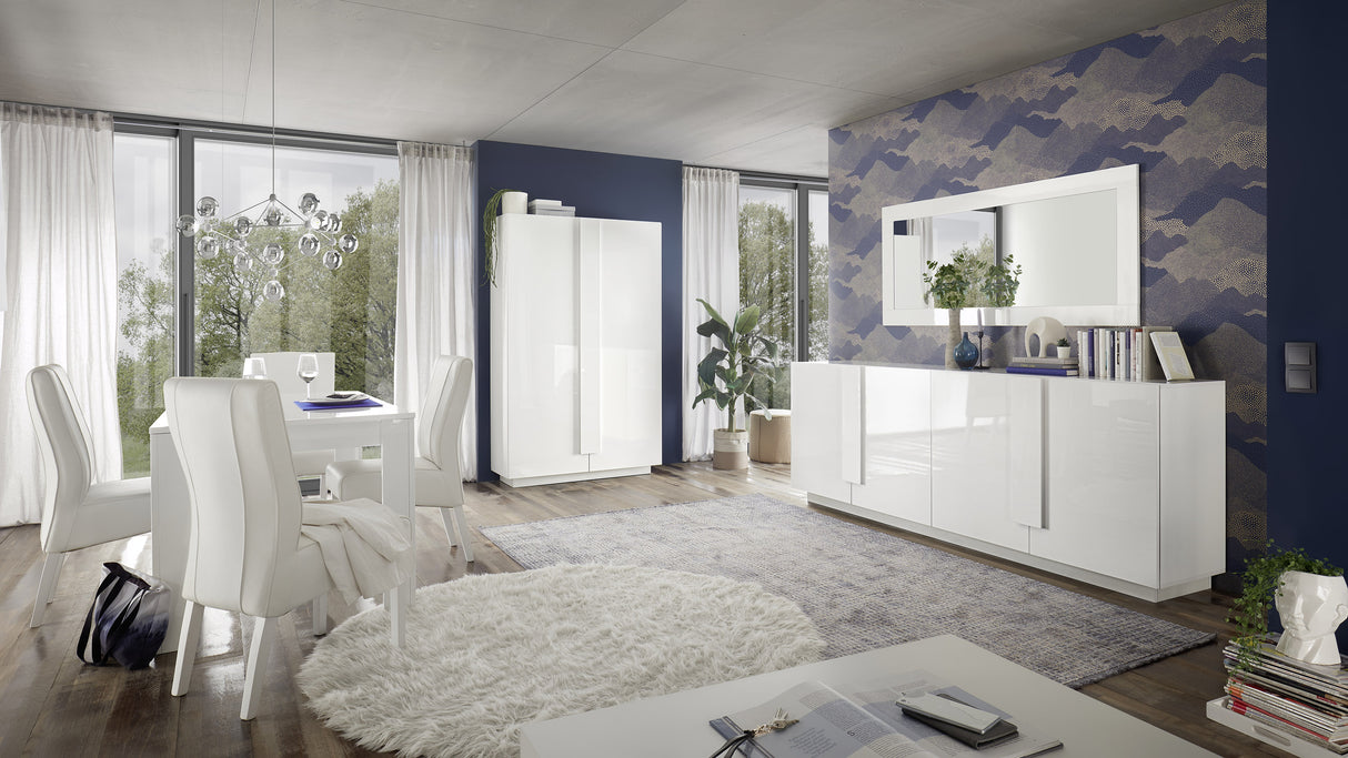 Madia 4 ante bianco lucido KLARK