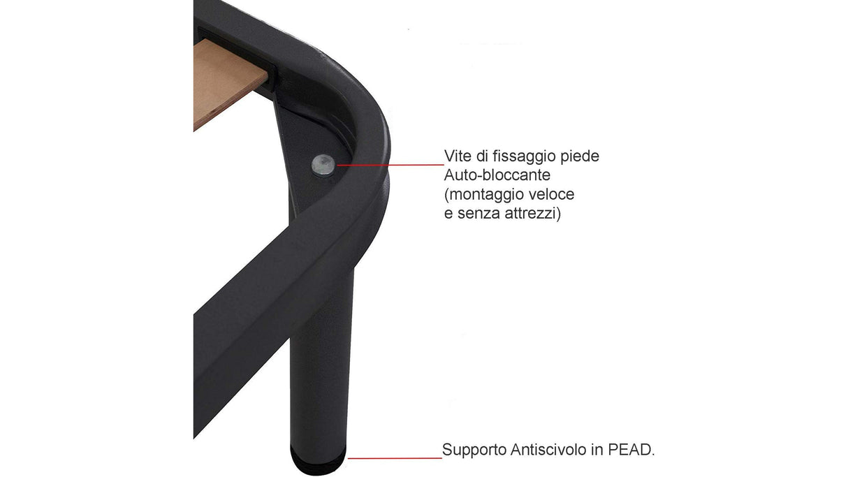 Rete doghe strette una piazza e mezza