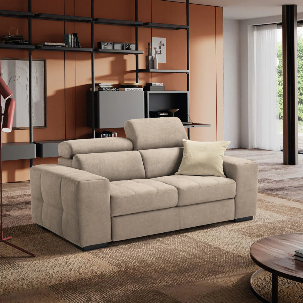 Divano MARTINA 2 posti carrello letto estraibile