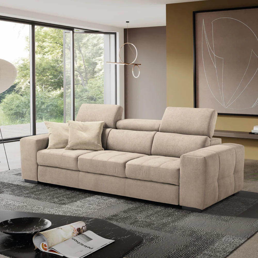 Divano MARTINA 3 posti carrello letto estraibile