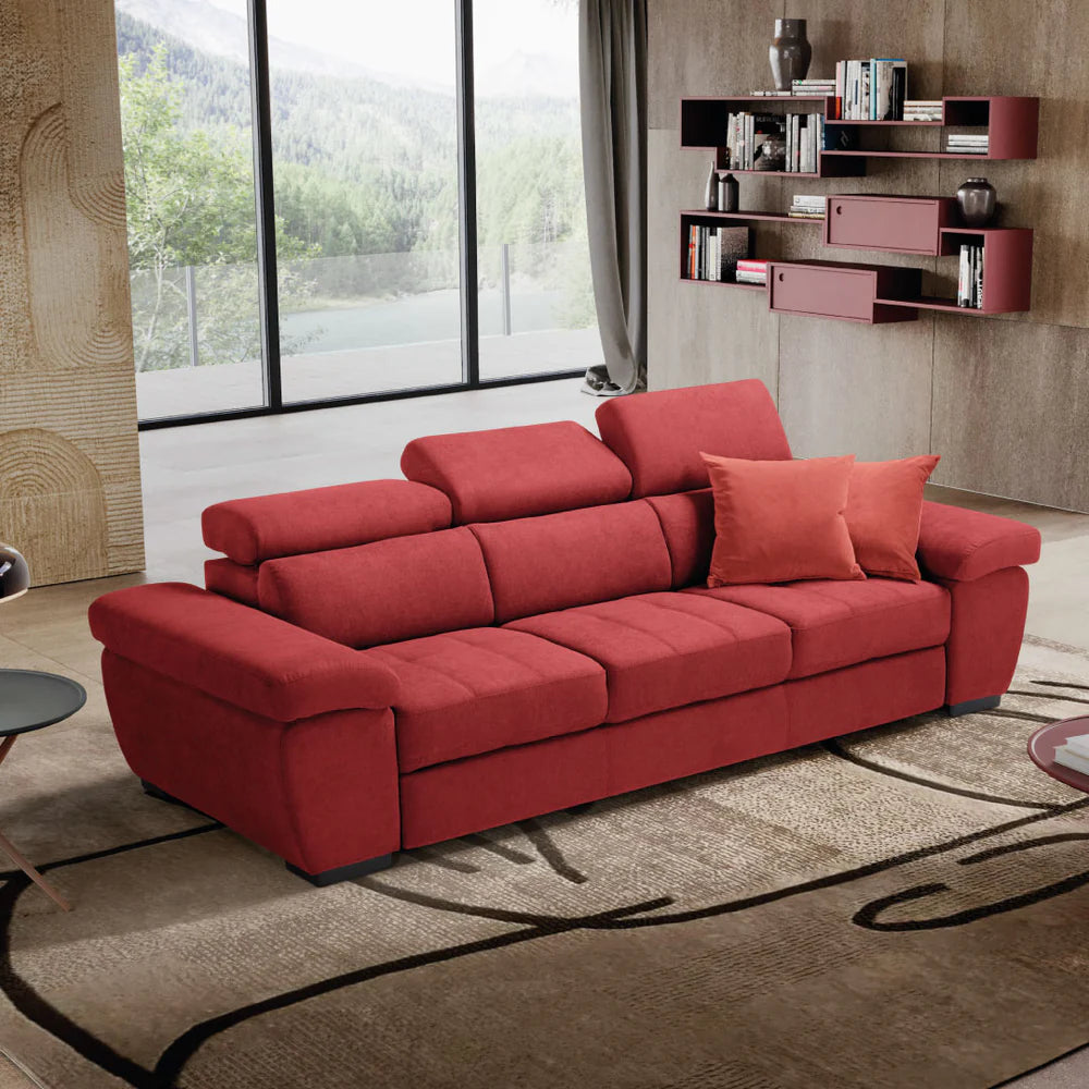 Divano ALEXA 3 posti carrello letto estraibile