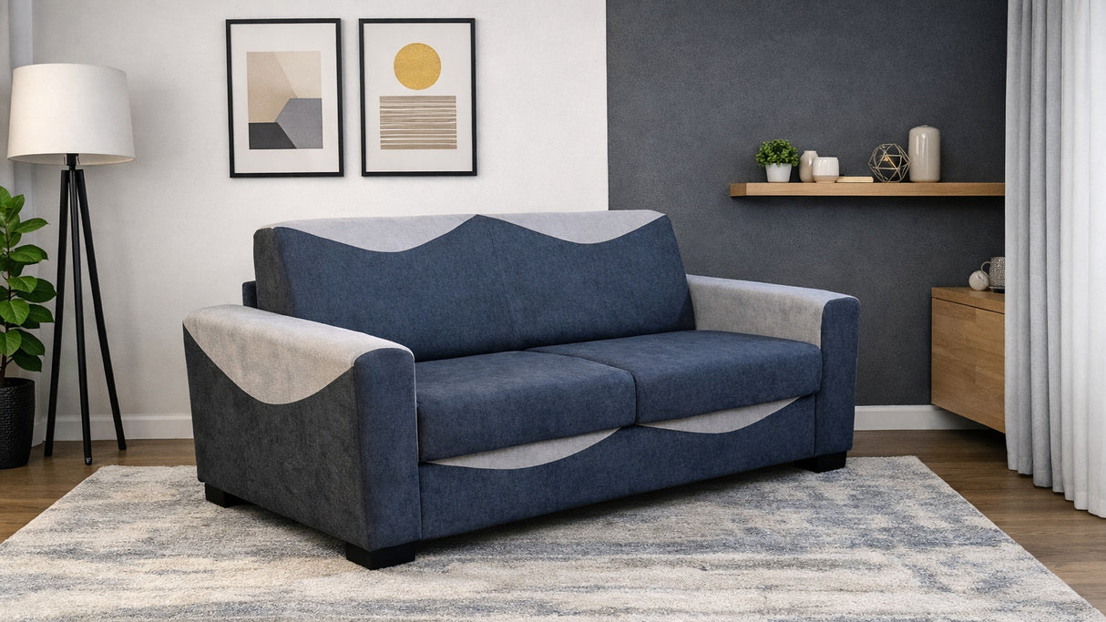 Divano SMART divano letto con rete elettrosaldata