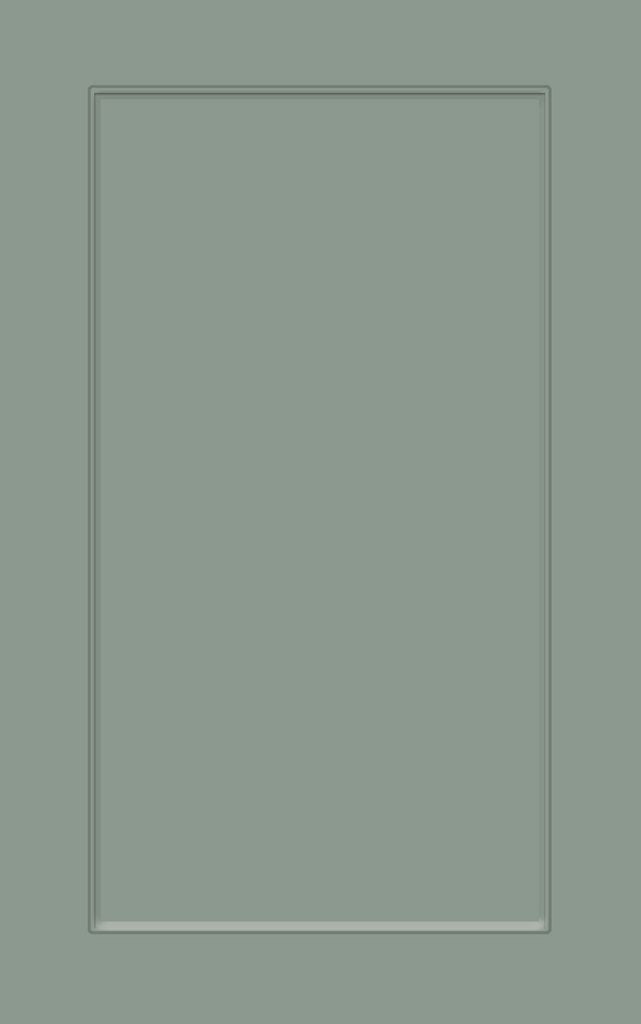 Cucina Dora 348 cm Promo 25 Scorpione con frigo 75 Bianco opaco e Verde opaco