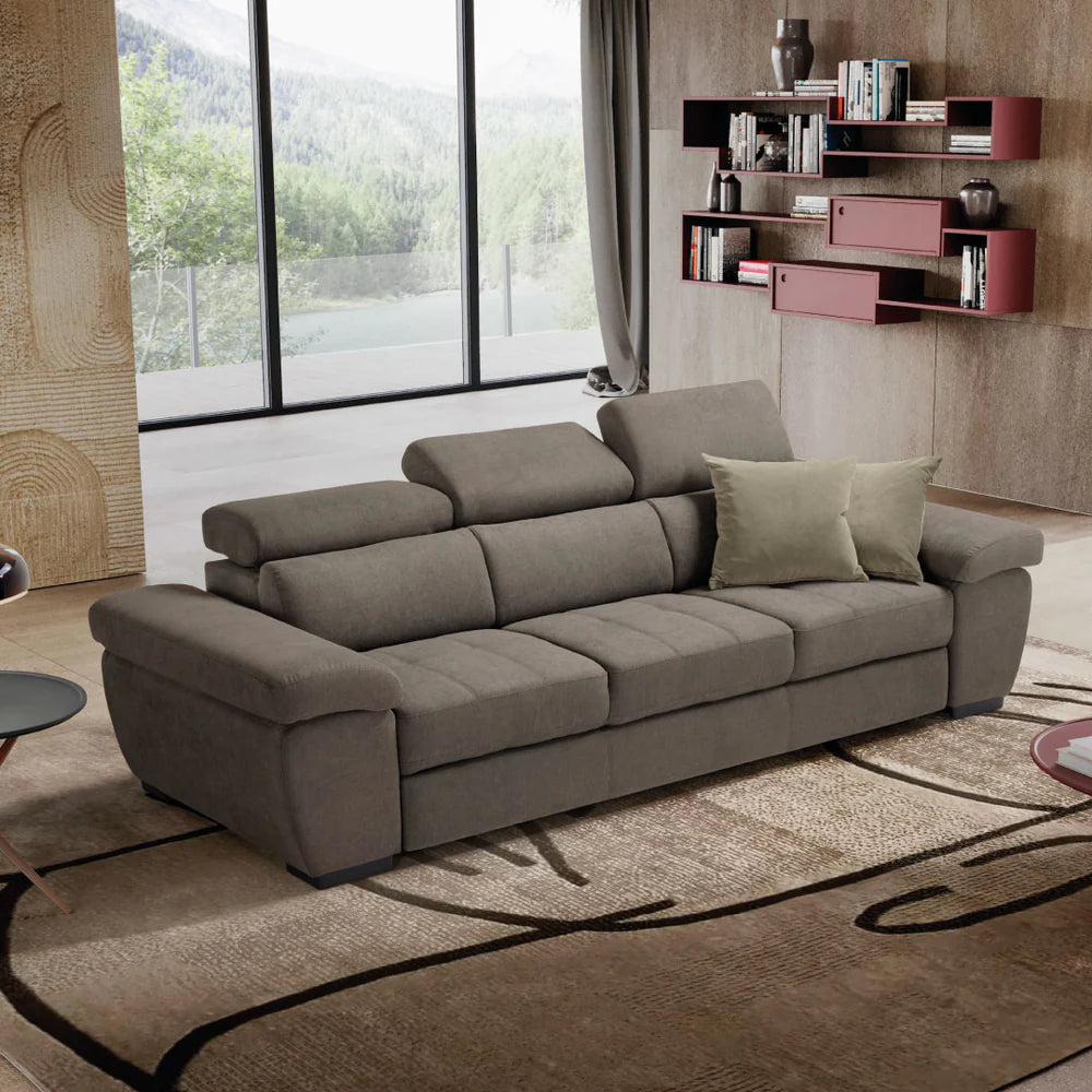 Divano ALEXA 3 posti carrello letto estraibile