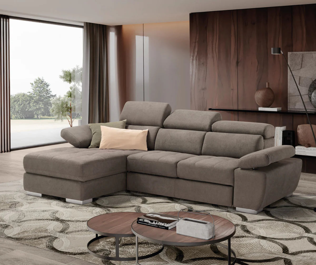 Divano SWAMI chaise longue carrello letto estraibile