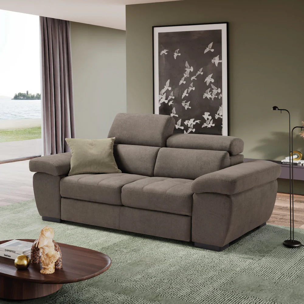 Divano ALEXA 2 posti carrello letto estraibile