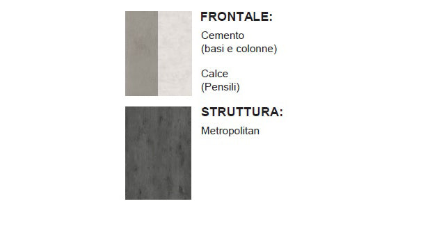 Cucina Putch 360 cm con lavastoviglie