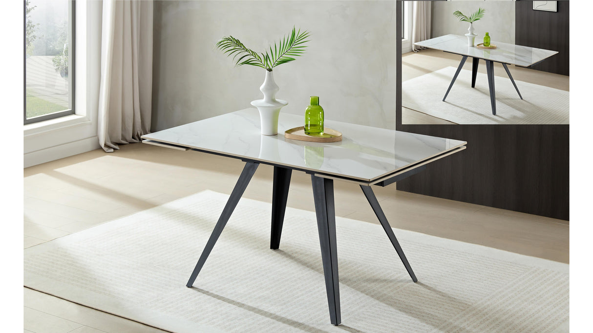 Tavolo GIOELE gamba nera