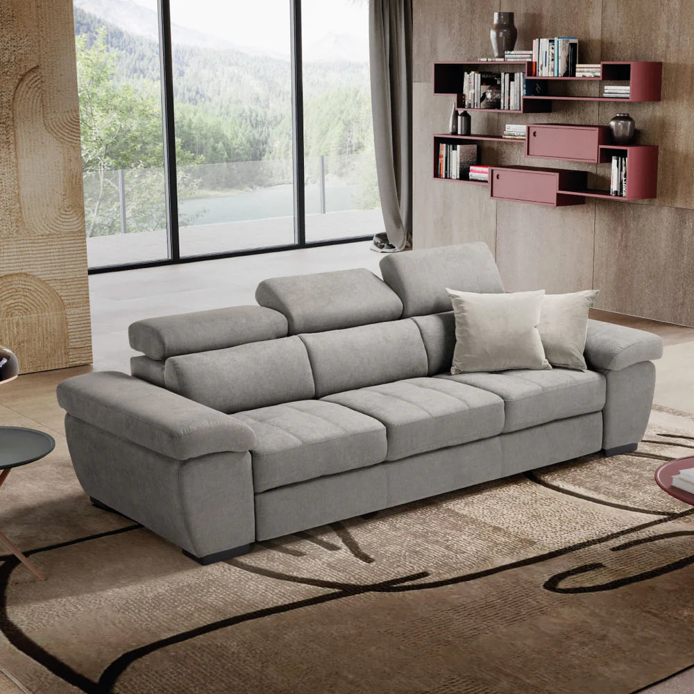 Divano ALEXA 3 posti carrello letto estraibile