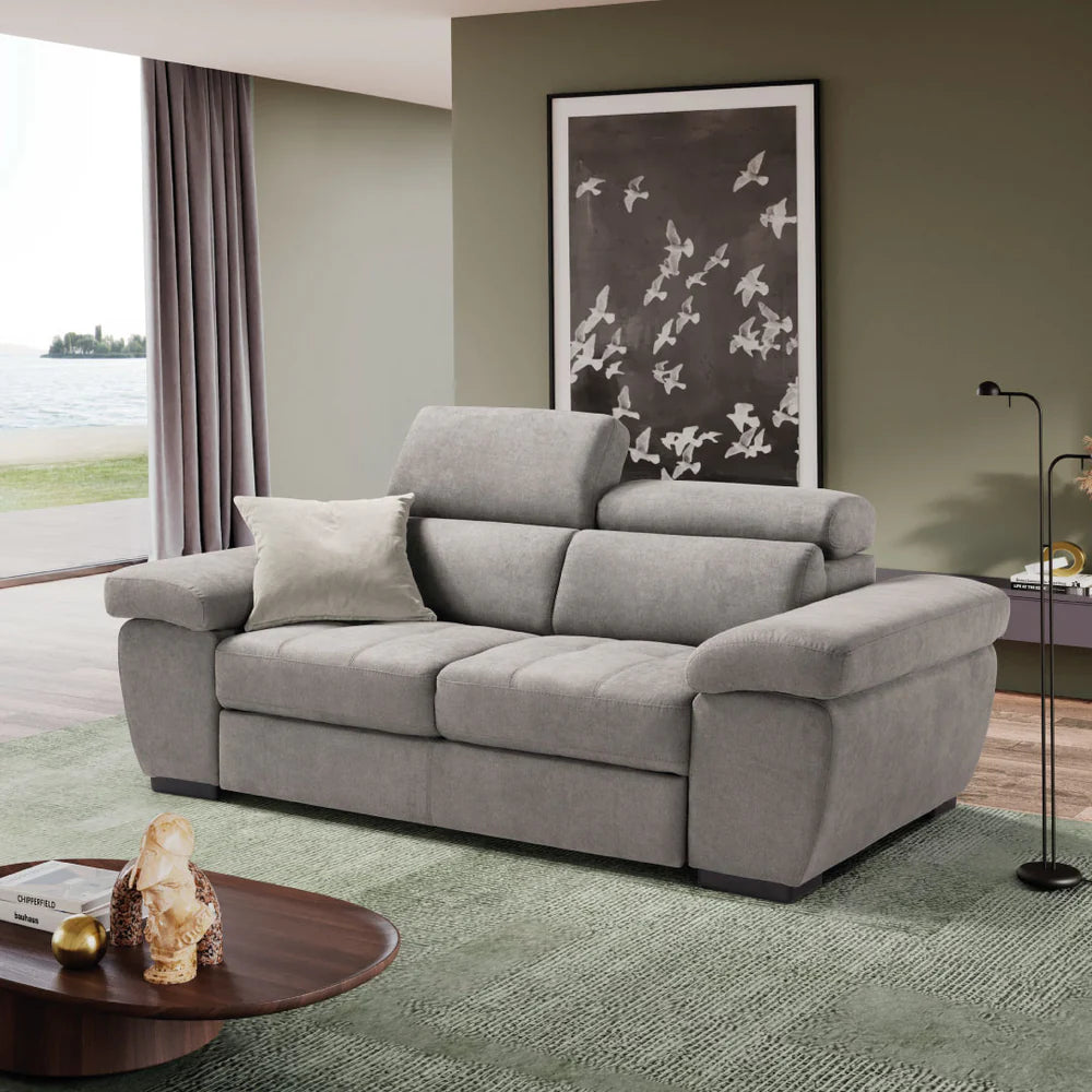 Divano ALEXA 2 posti carrello letto estraibile