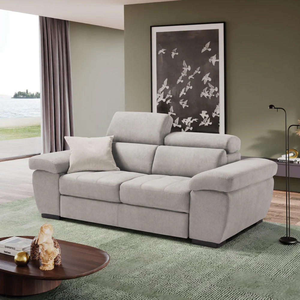 Divano ALEXA 2 posti carrello letto estraibile