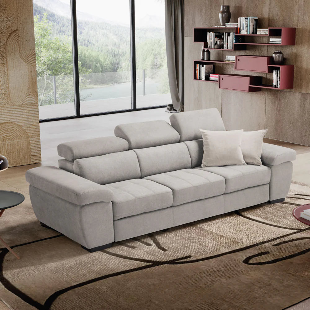 Divano ALEXA 3 posti carrello letto estraibile