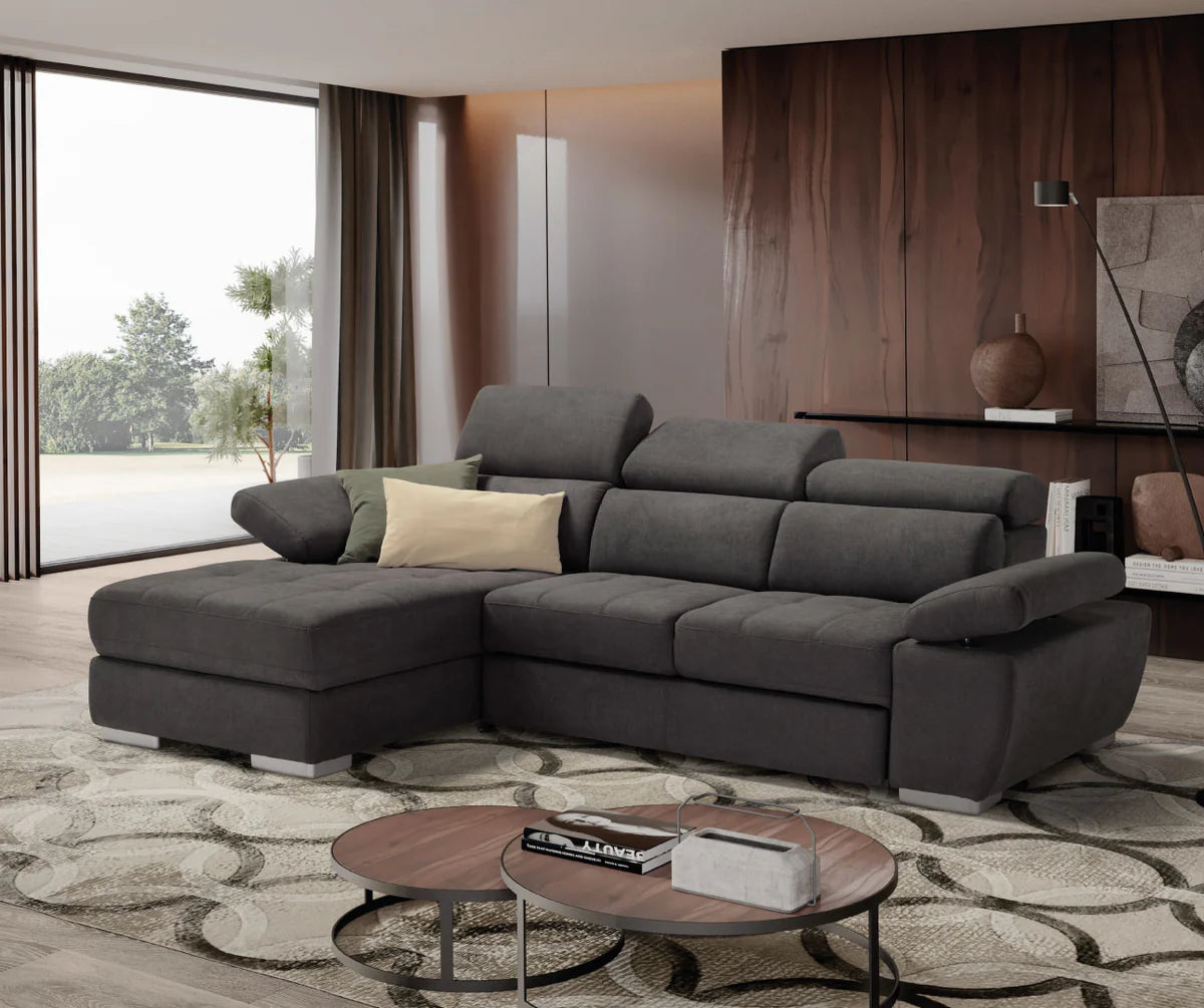 Divano SWAMI chaise longue carrello letto estraibile