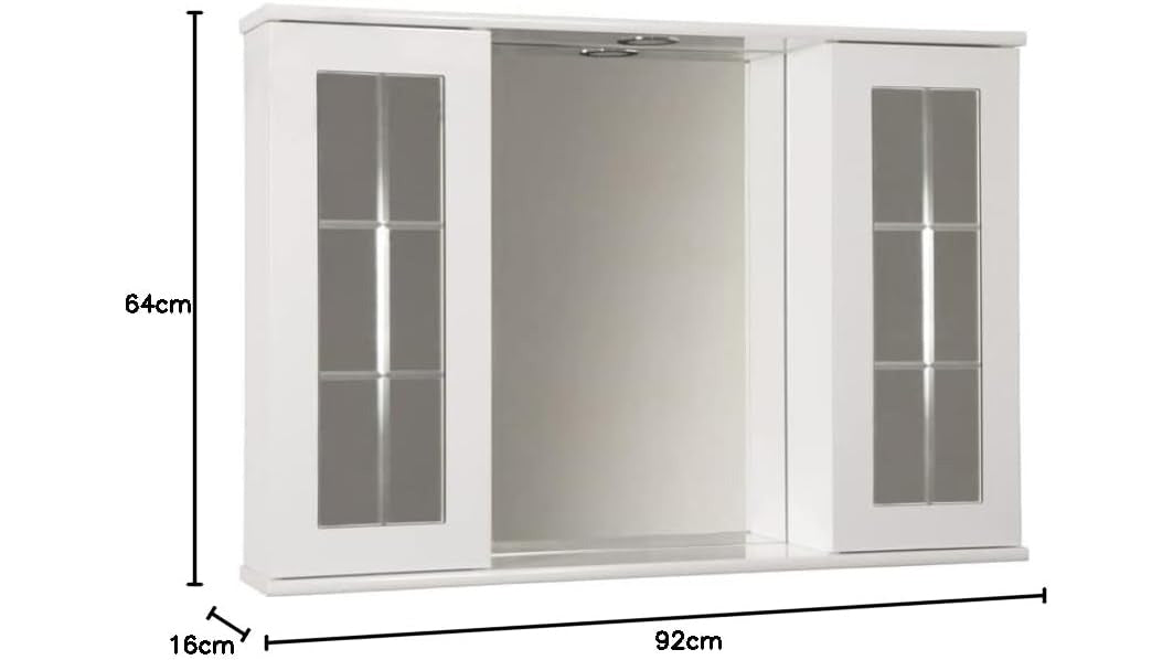 Specchiera 2 ante inglesina 372SRI