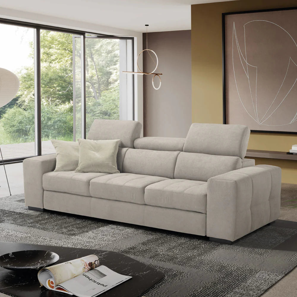 Divano MARTINA 3 posti carrello letto estraibile