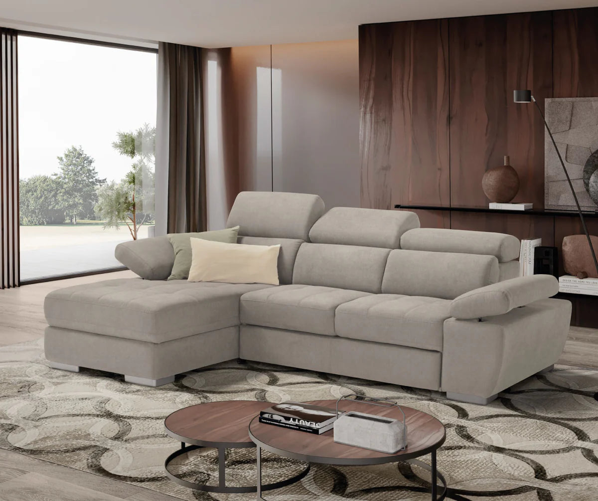Divano SWAMI chaise longue carrello letto estraibile