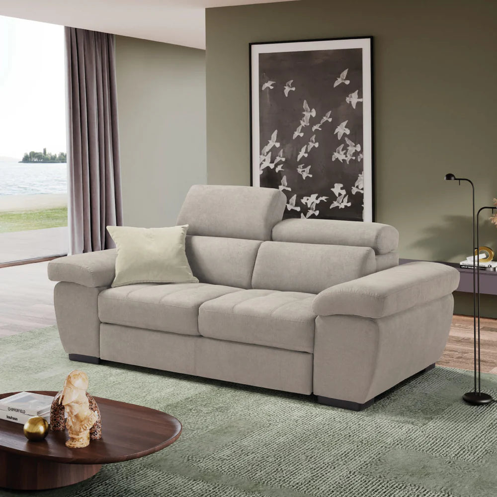 Divano ALEXA 2 posti carrello letto estraibile