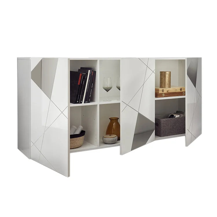 Madia 3 ante bianco lucido VITTORIA