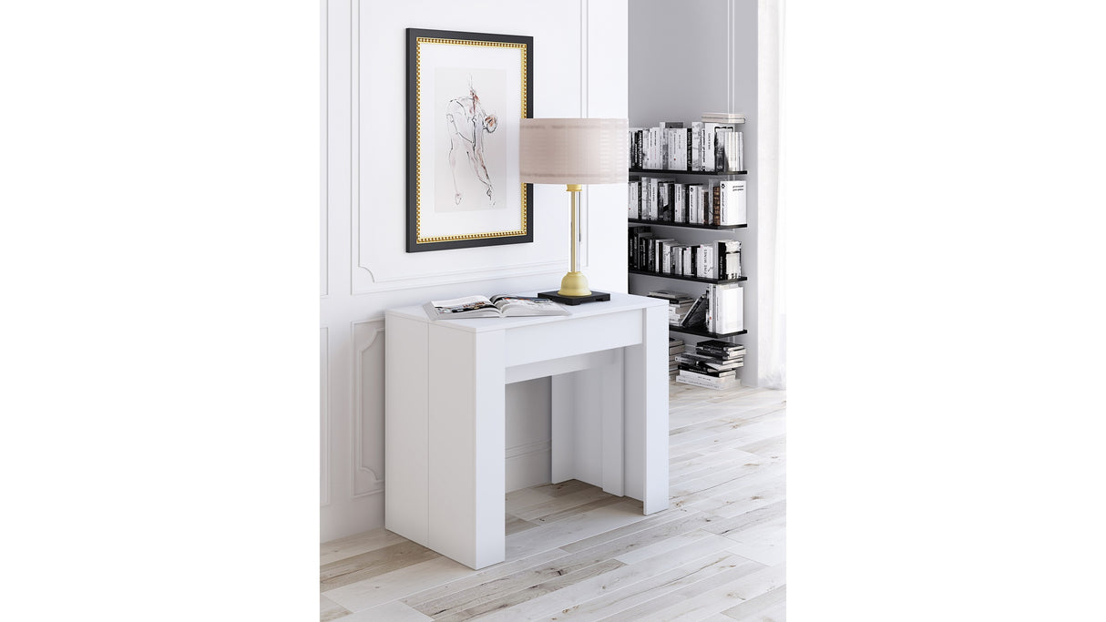 Consolle allungabile MIRIANA Bianco Frassino