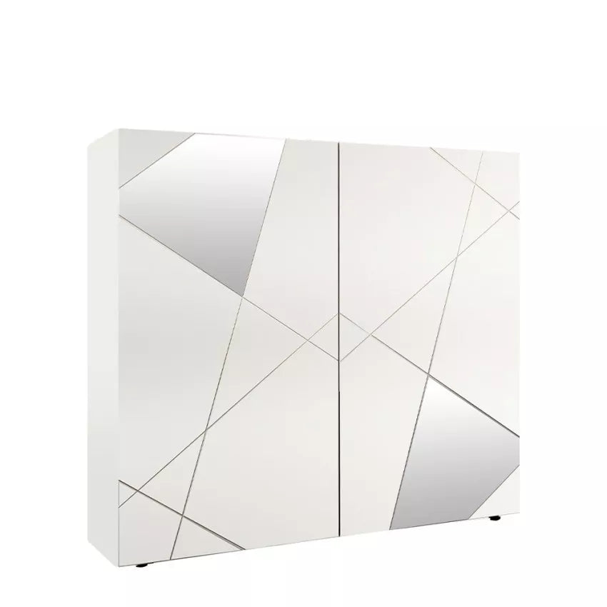 Mobile 2 ante alto bianco lucido VITTORIA