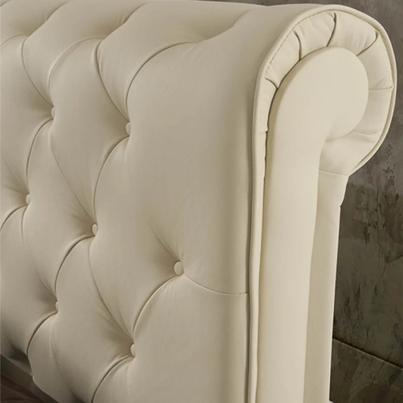 Letto MONICA BIANCO con Swarovski