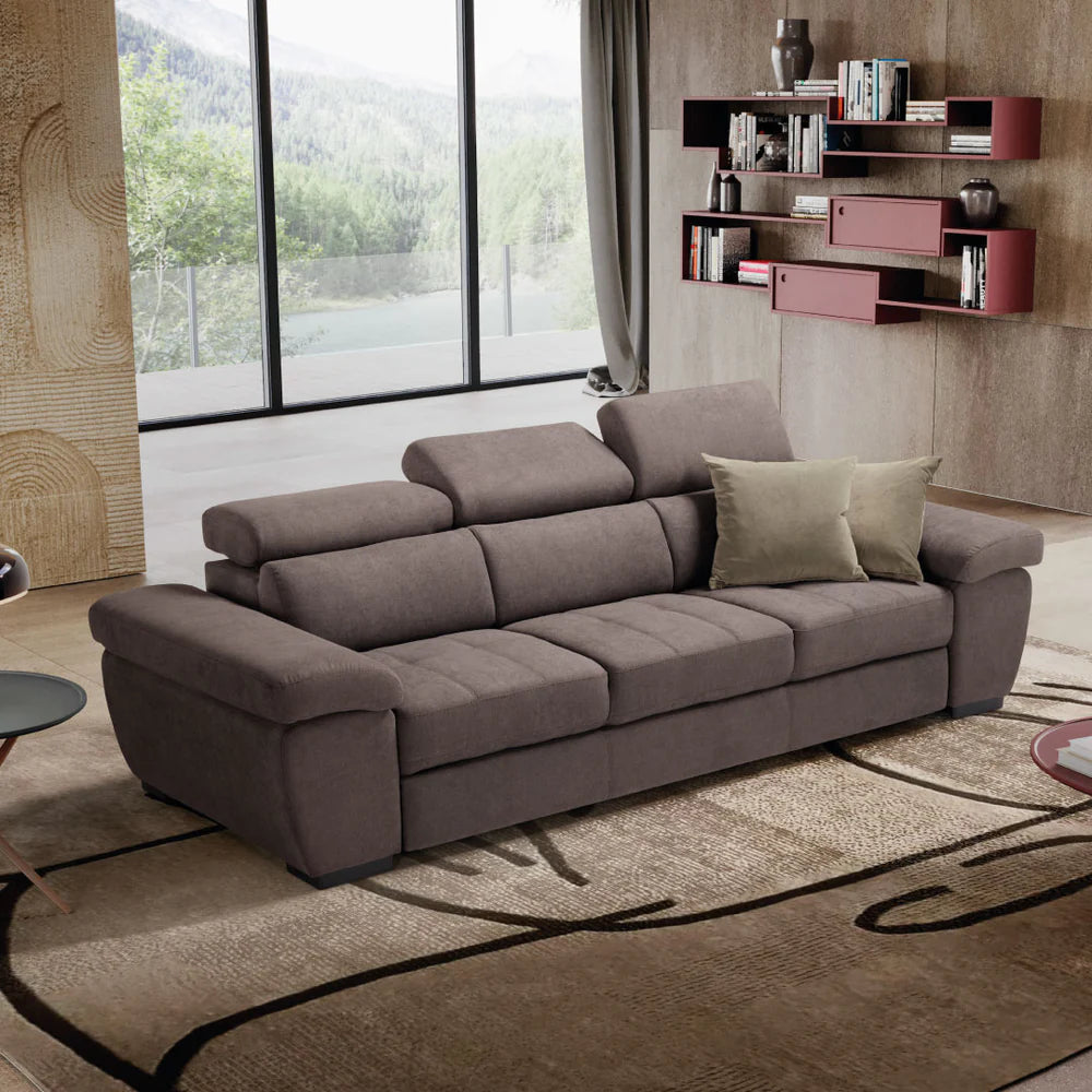 Divano ALEXA 3 posti carrello letto estraibile