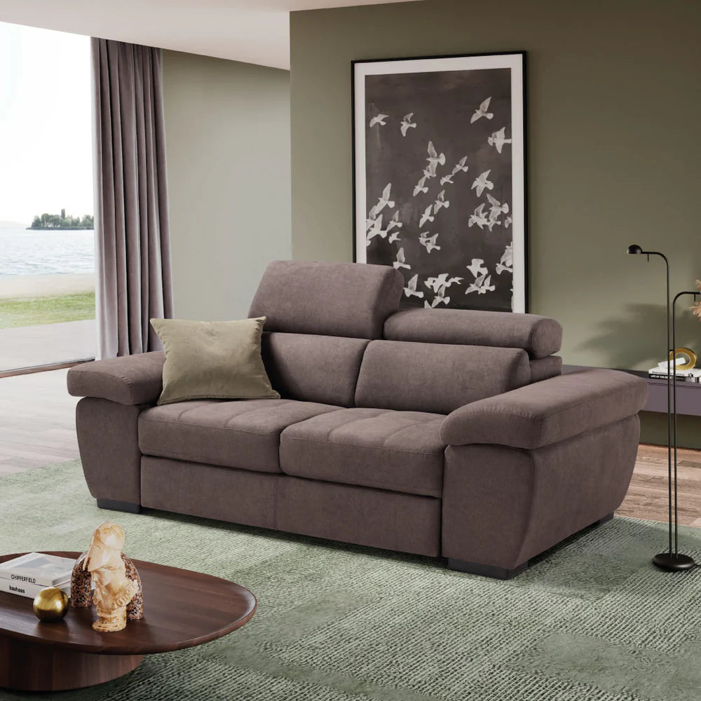 Divano ALEXA 2 posti carrello letto estraibile