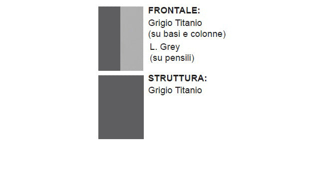 Cucina Helen 360 cm con lavastoviglie