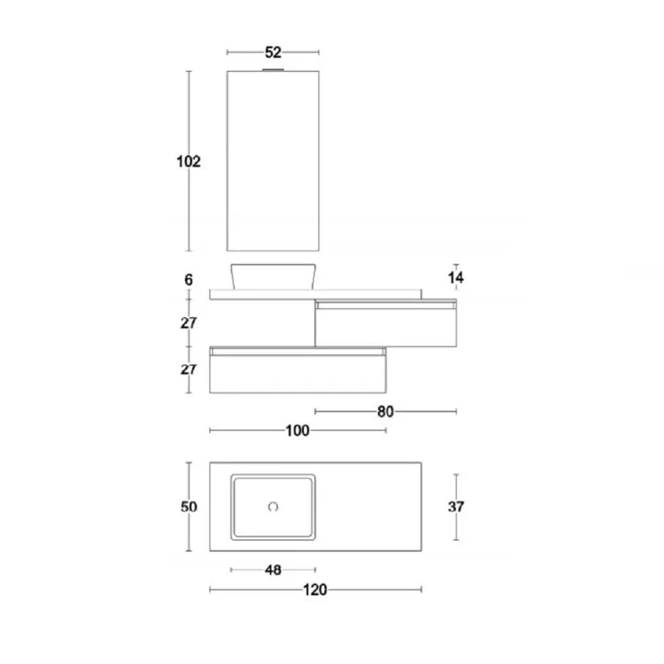 Componibile bagno NINFA