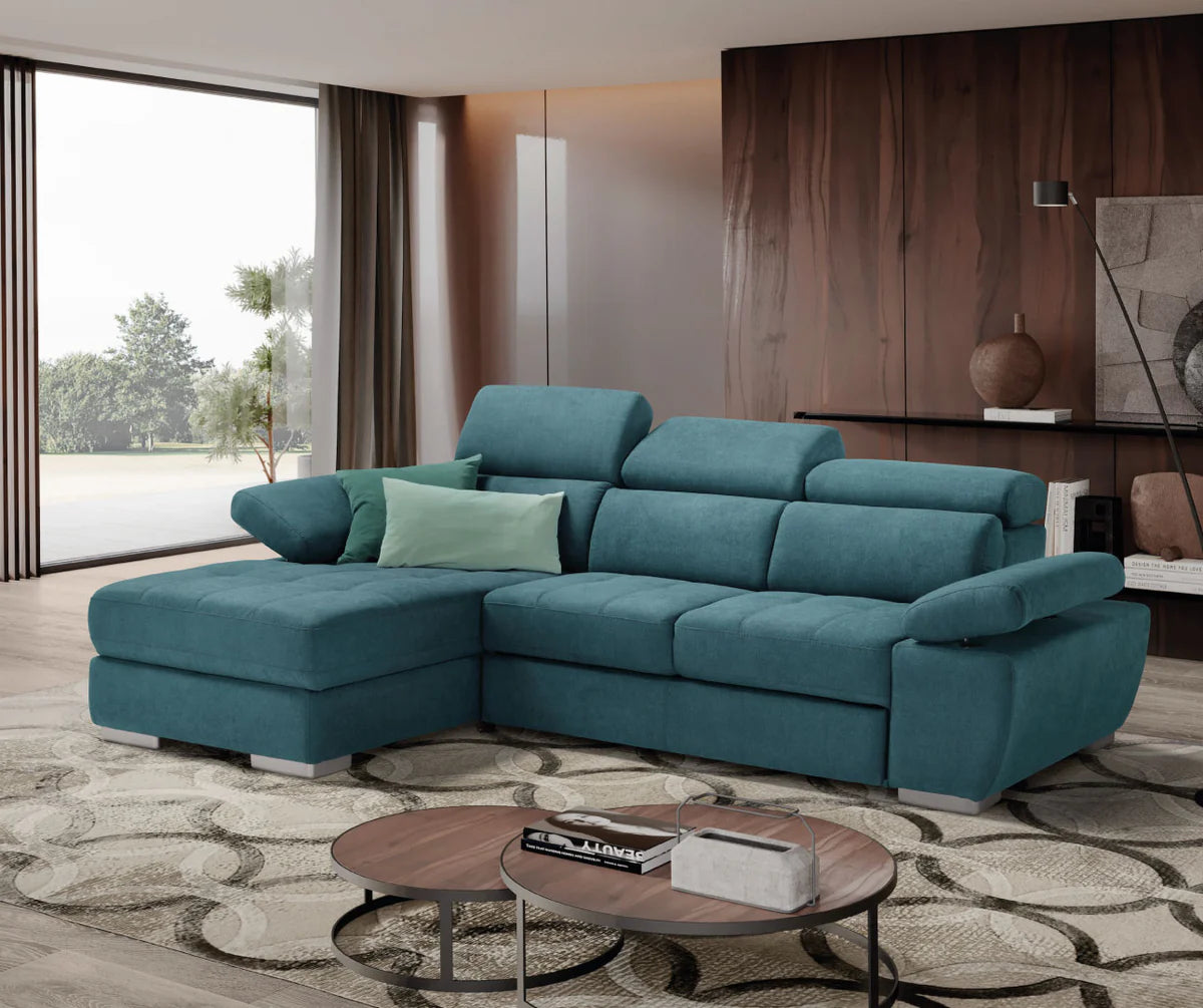 Divano SWAMI chaise longue carrello letto estraibile