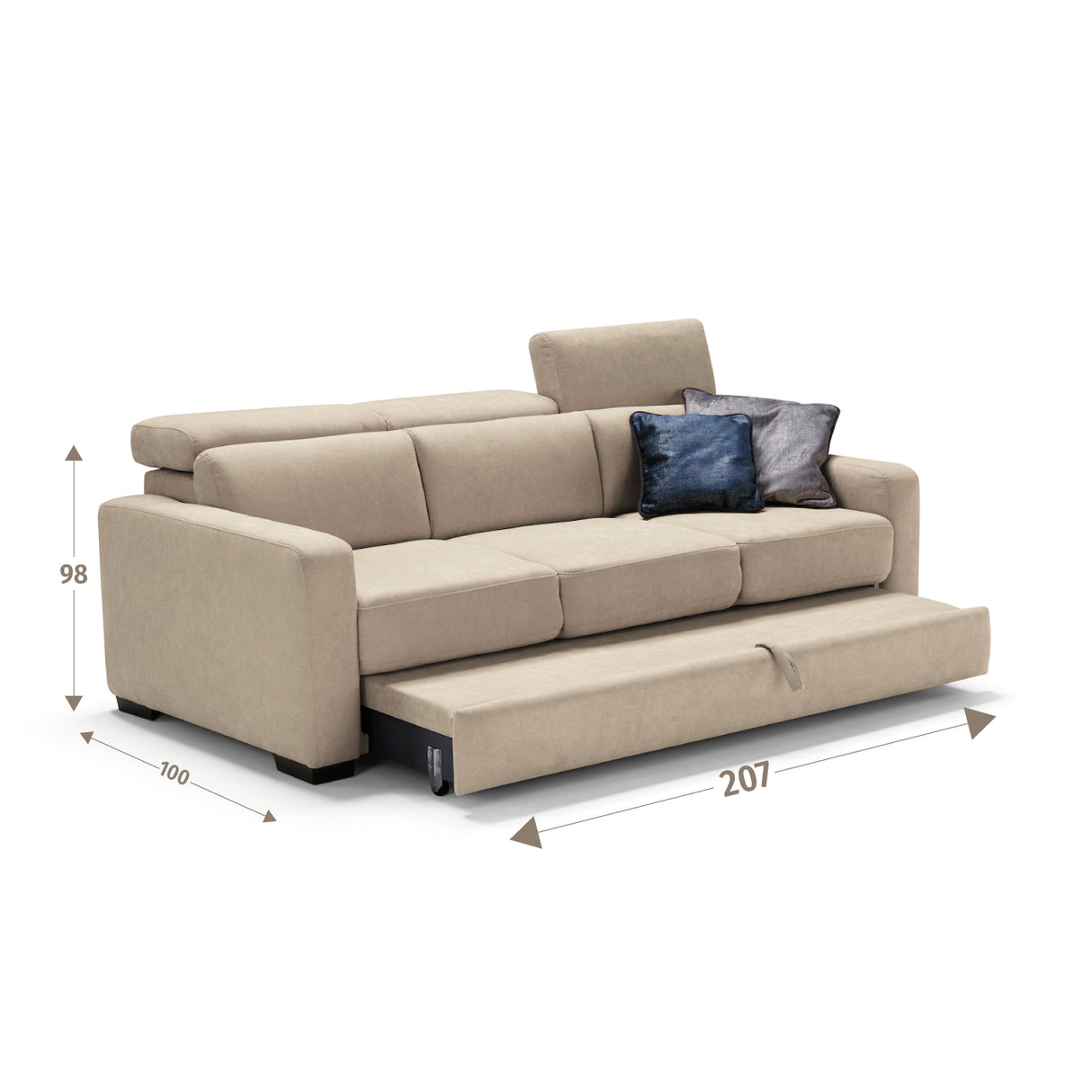 Divano MORGANA 3 posti max