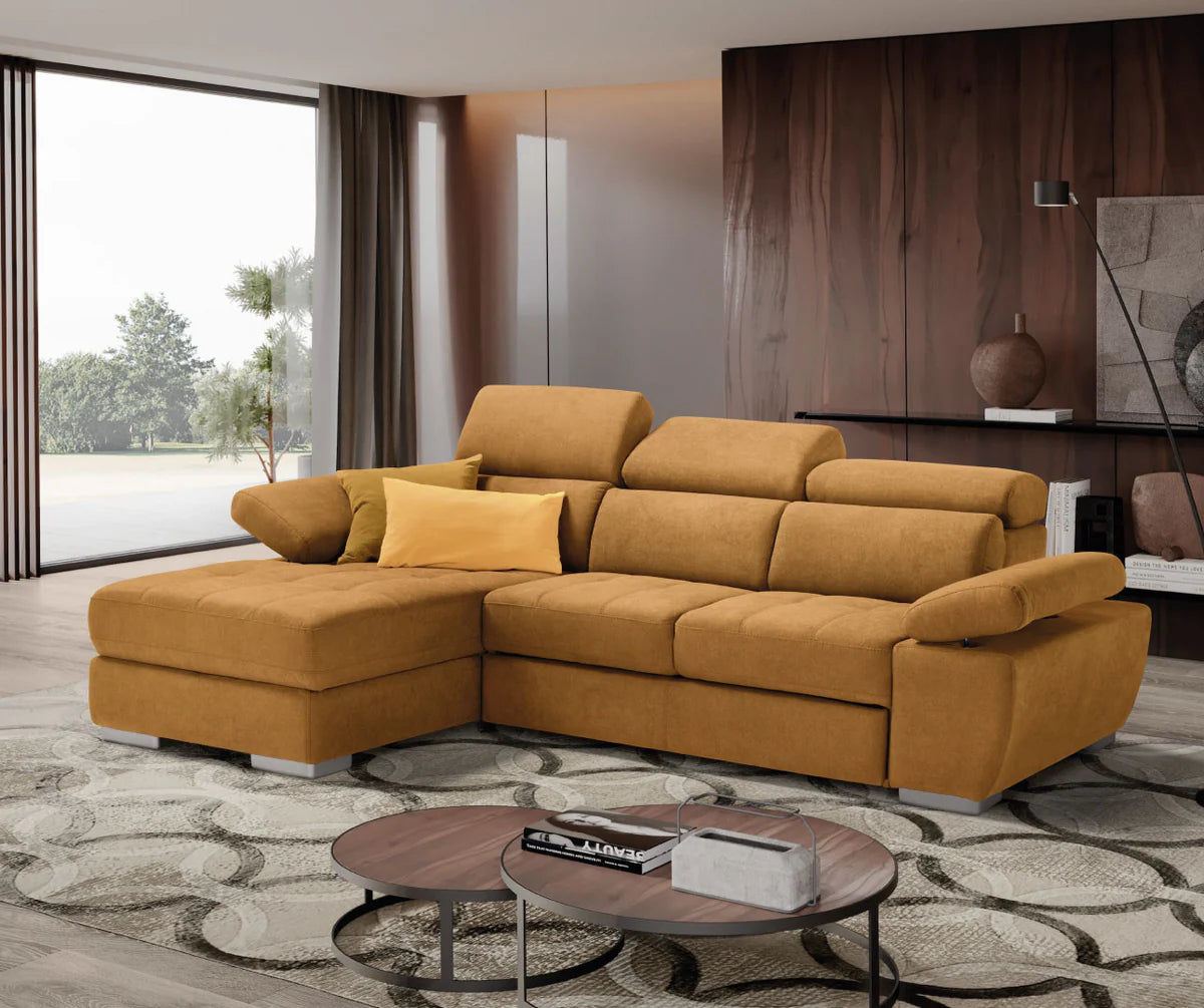 Divano SWAMI chaise longue carrello letto estraibile