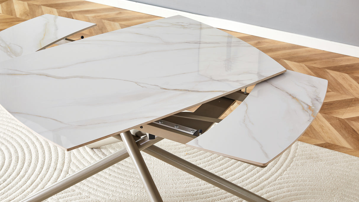 Tavolo Easy Calacatta Gold