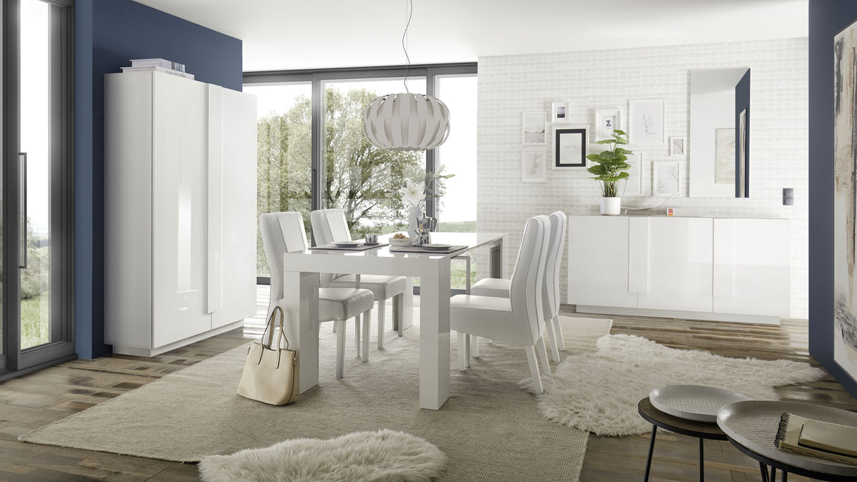 Tavolo bianco lucido VITTORIA