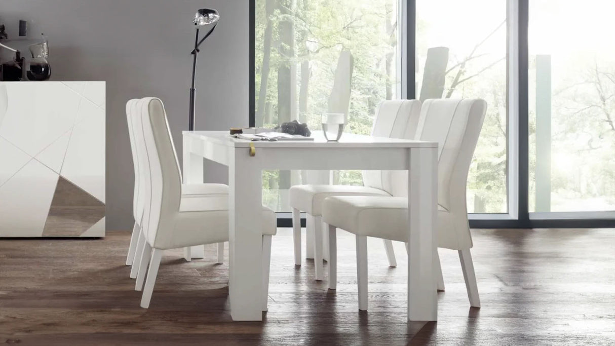 Tavolo bianco lucido VITTORIA