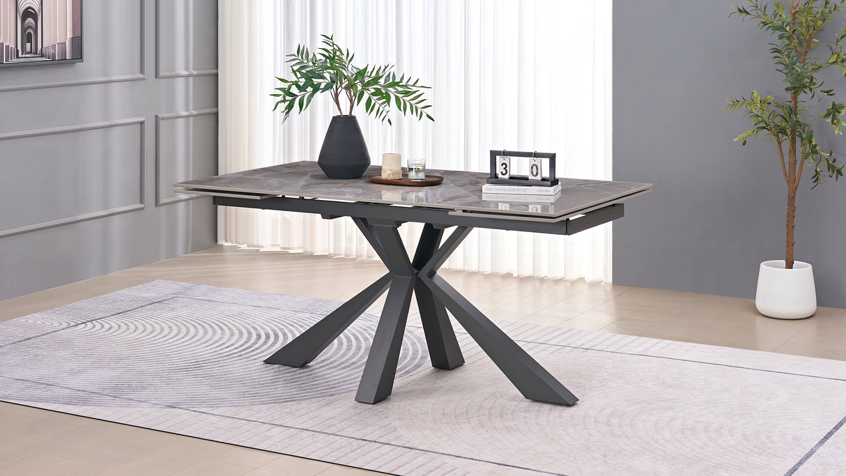 Tavolo Tiberio marmo grigio