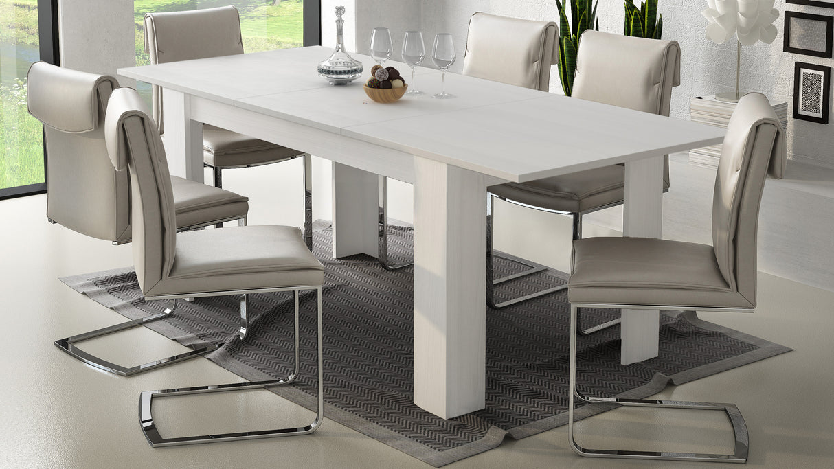 Tavolo ULRICH IV Bianco Frassino