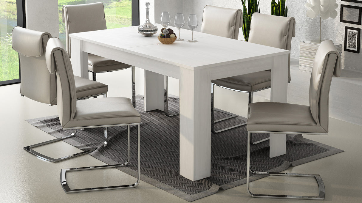 Tavolo ULRICH IV Bianco Frassino