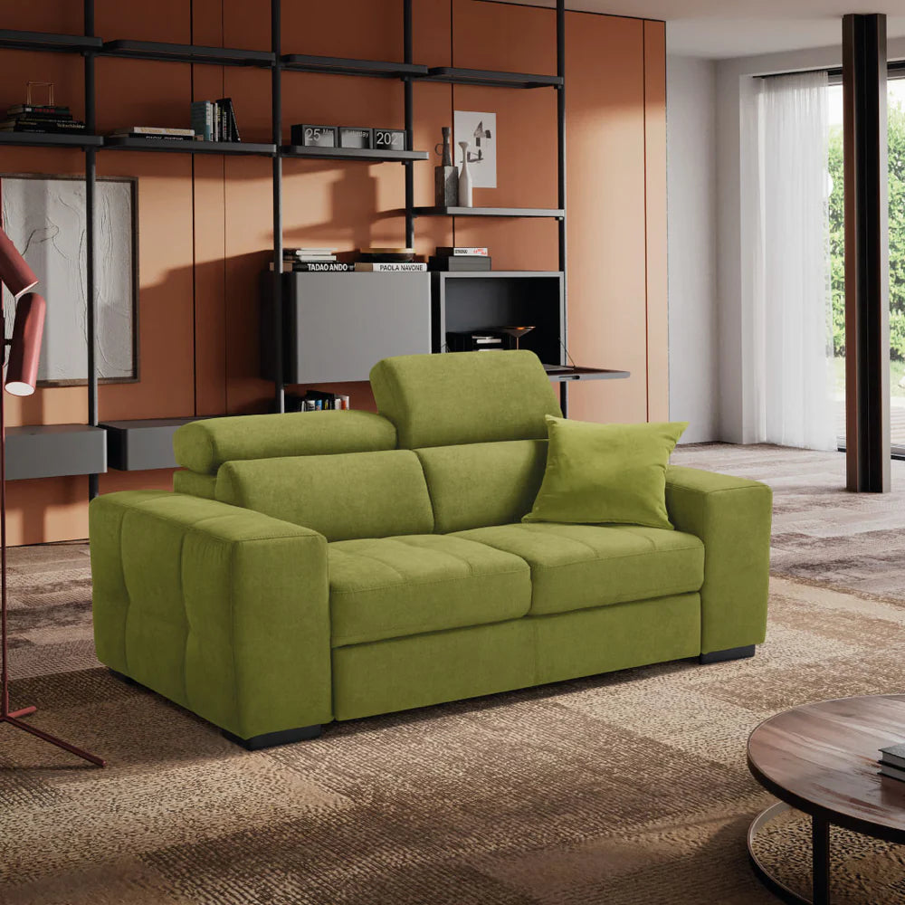 Divano MARTINA 2 posti carrello letto estraibile