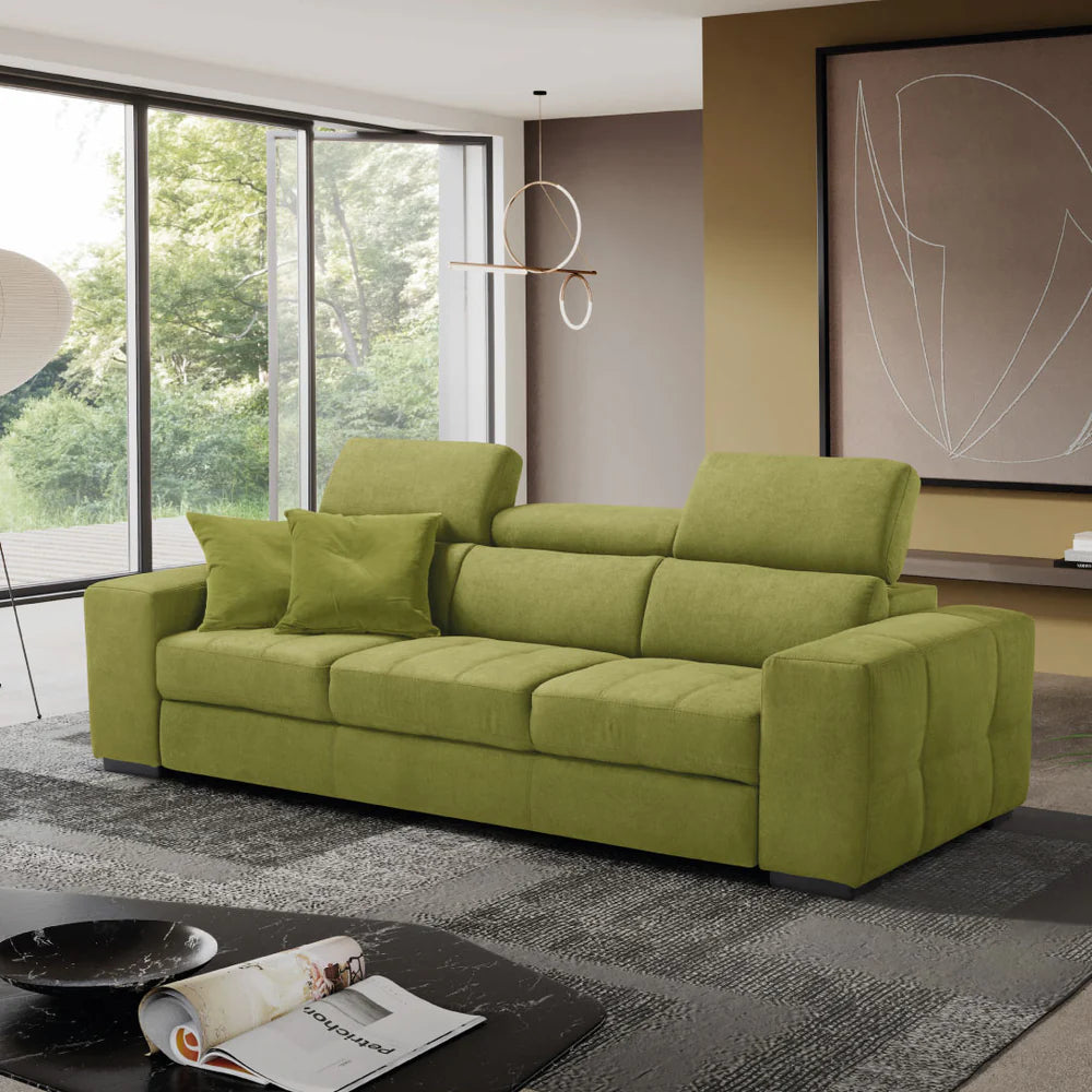 Divano MARTINA 3 posti carrello letto estraibile