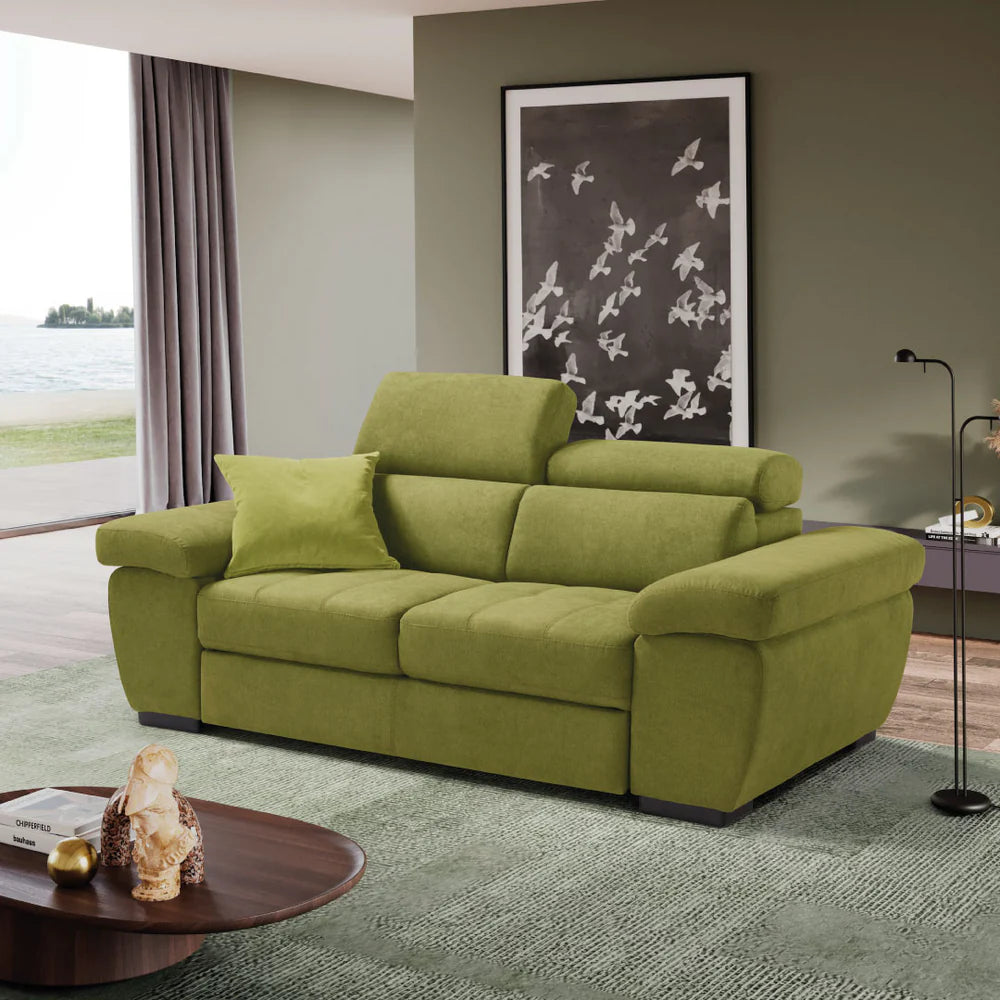 Divano ALEXA 2 posti carrello letto estraibile