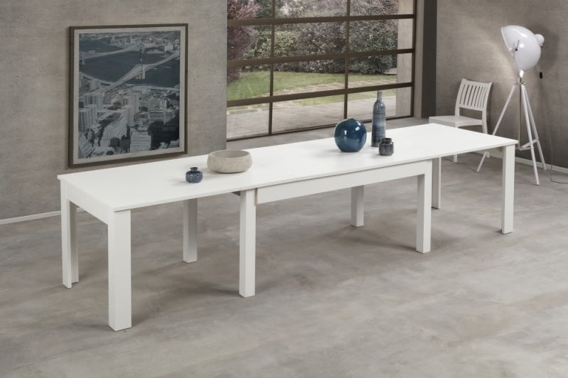 Tavolo ZEFIRO Bianco Frassino