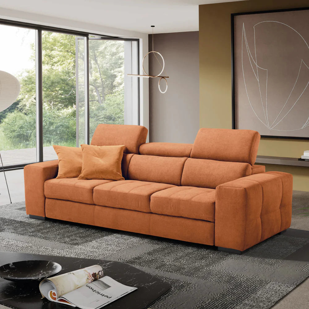 Divano MARTINA 3 posti carrello letto estraibile