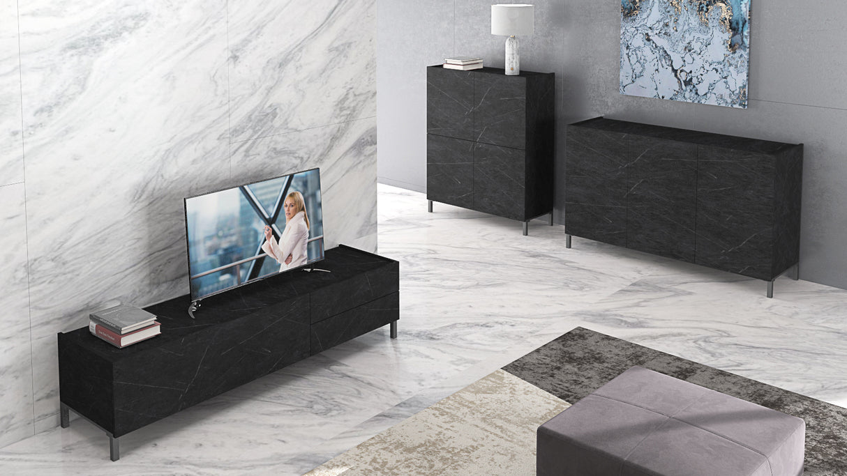 Madia alta 4 ante Mike Marmo Nero