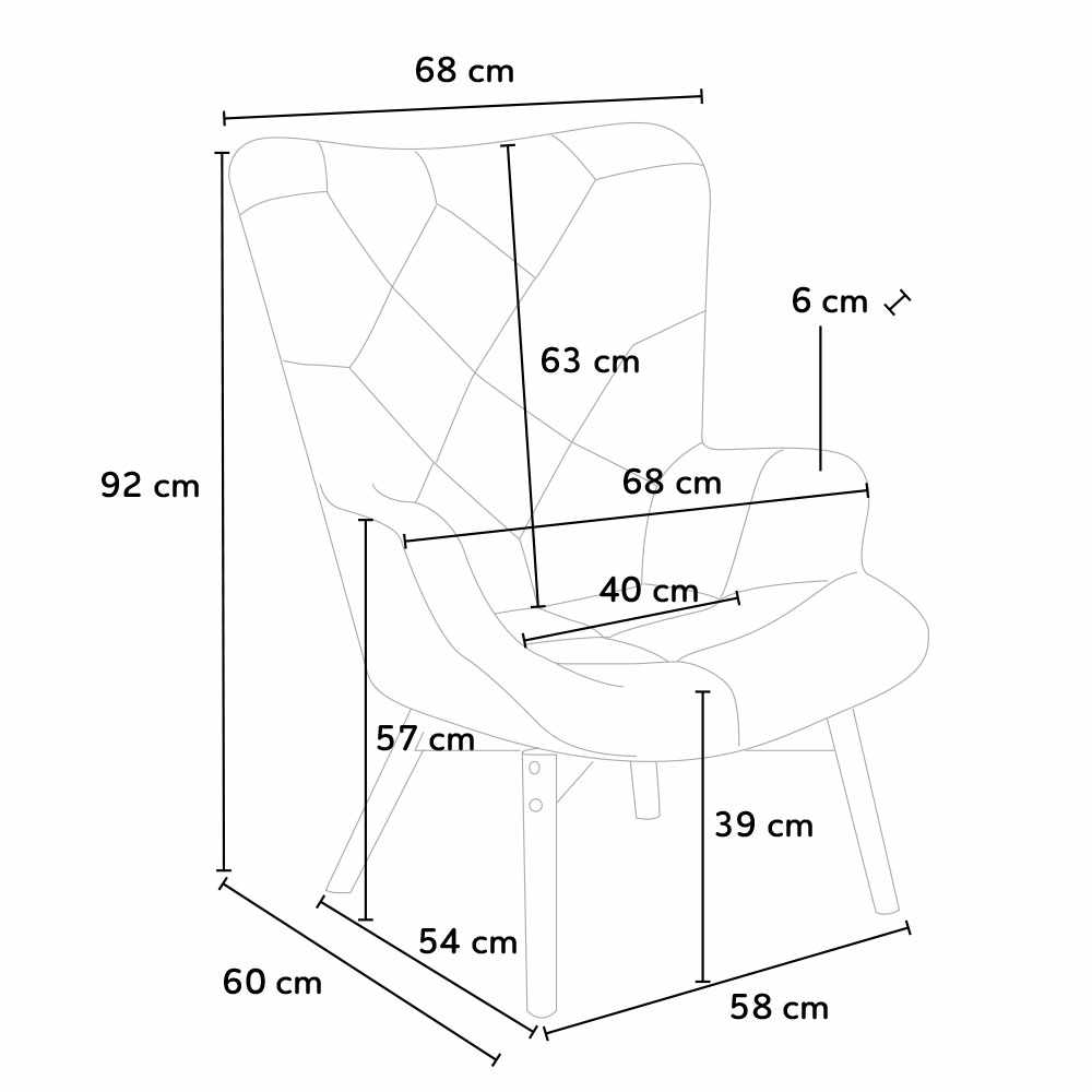 Poltrona VERONICA PATCHWORK