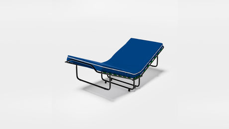 Brandina pieghevole SMART con materasso in waterfoam 80x190 alto 6 CM kit letto singolo rete a doghe in legno e materasso in poliuretano ortopedico